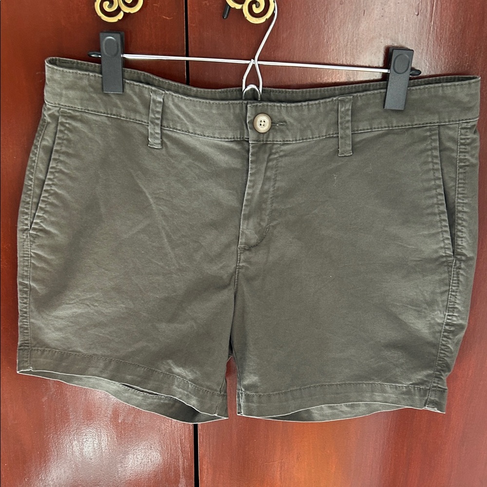 GAP Women's Dark Olive Shorts